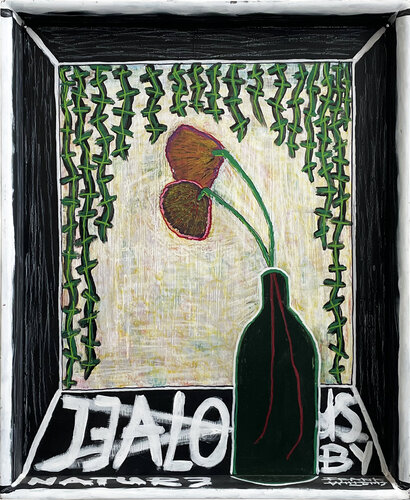 JEALOUS BY NATURE van Frank Willems, Schilderij te koop op Singulart