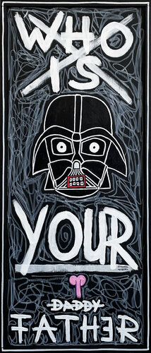 WHO IS YOUR FATHER? von Frank Willems, Malerei kaufen auf Singulart