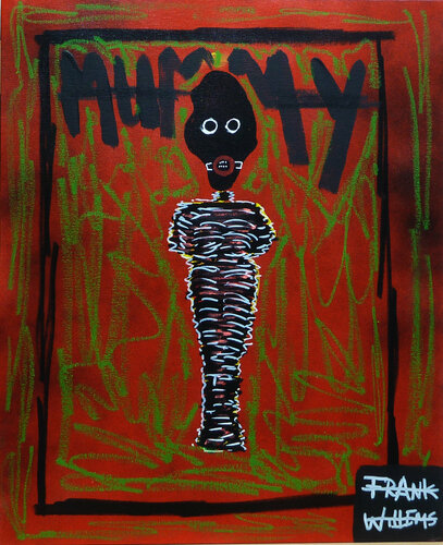 BDSM MUMMY di Frank Willems, Pittura in vendita su Singulart