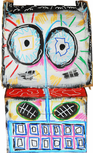 CHEW, MOO, POO, REPEAT van Frank Willems, Schilderij te koop op Singulart