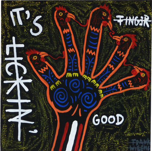 IT'S FINGER LICKIN' GOOD van Frank Willems, Schilderij te koop op Singulart