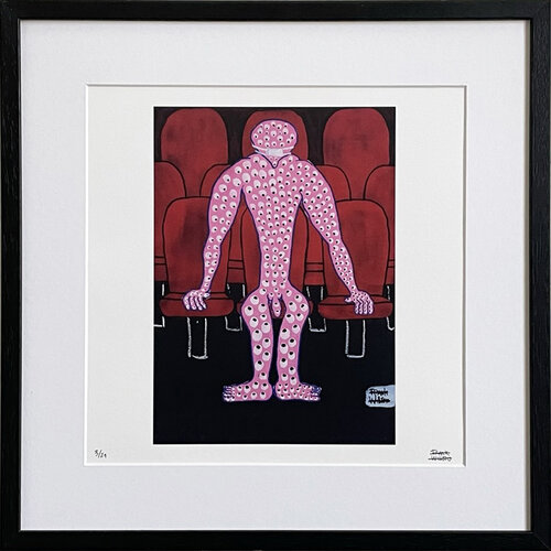 Limited Edt. Art Print - ARGUS IN THE CINEMA Frank Willems