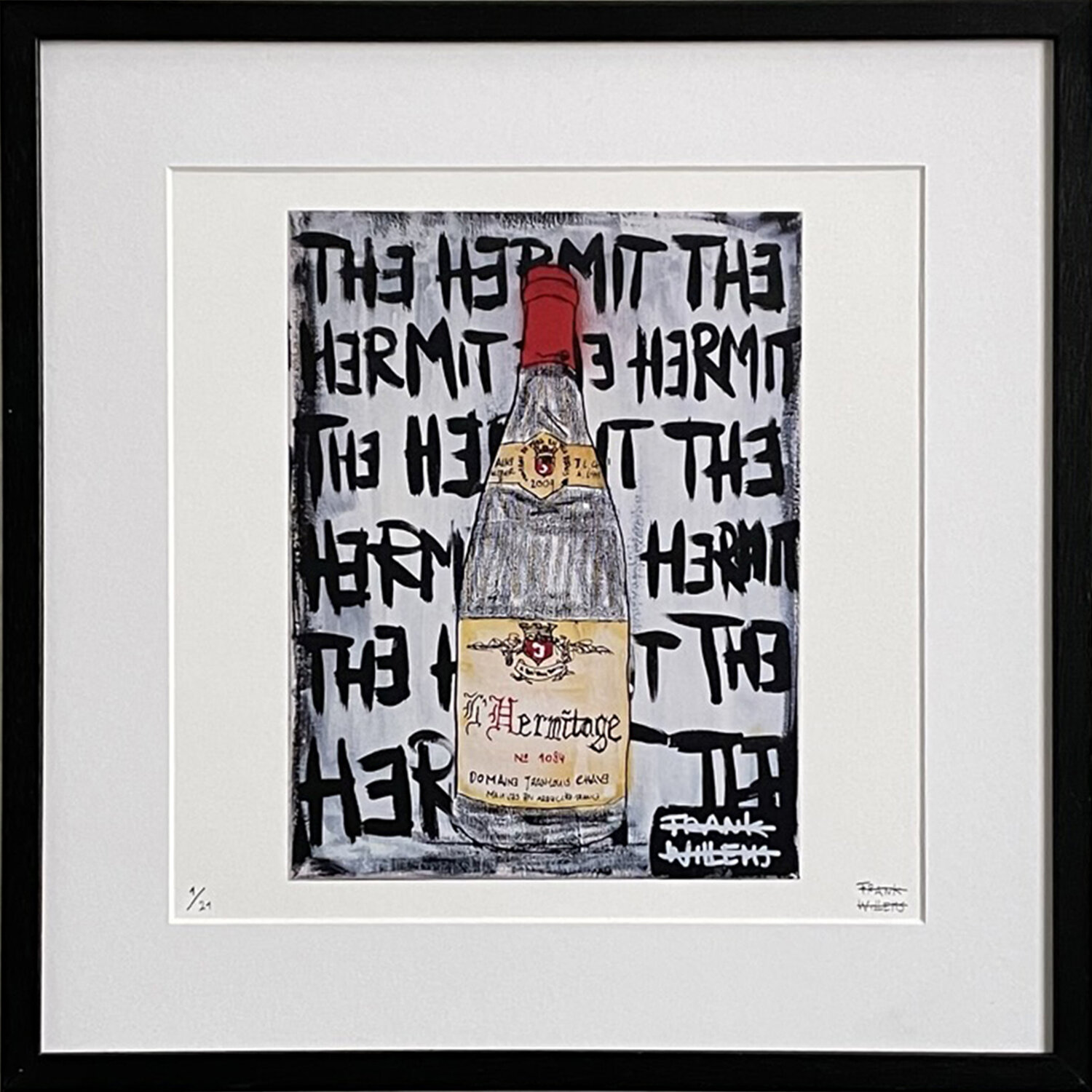 Limited Edt. Art Print – L’HERMITAGE /// THE HERMIT Frank Willems Druck zu verkaufen