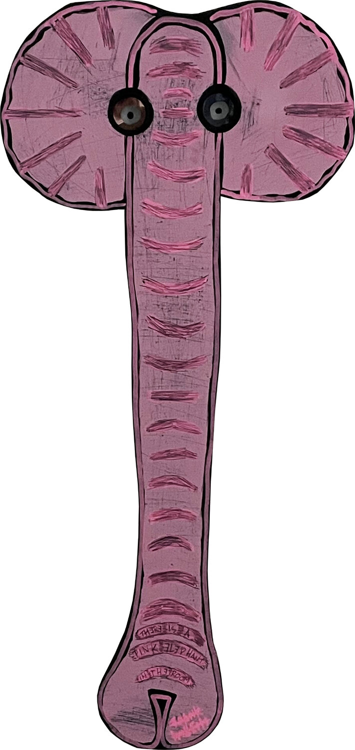 THERE IS A PINK ELEPHANT IN THE ROOM Frank Willems