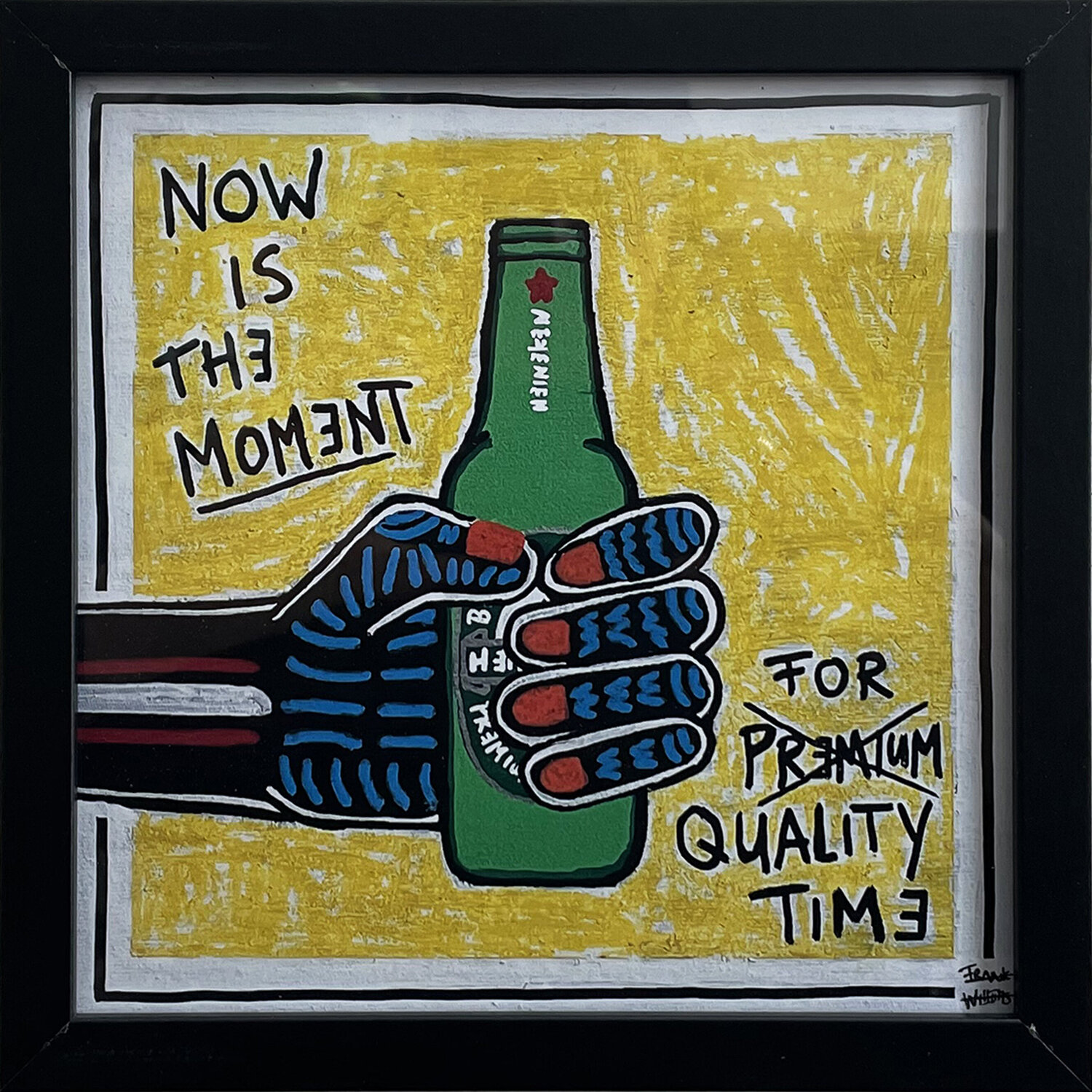 Limited Edt. Art Print – PREMIUM QUALITY TIME Frank Willems