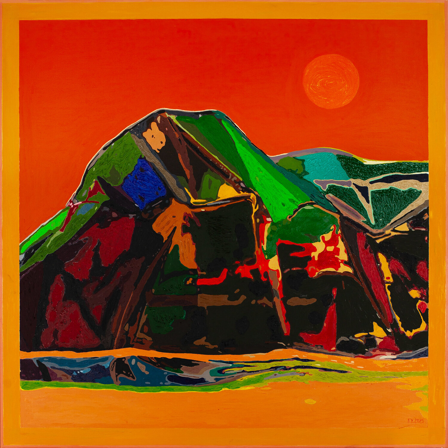 Mirage Fayina Yerenburh Original painting for sale