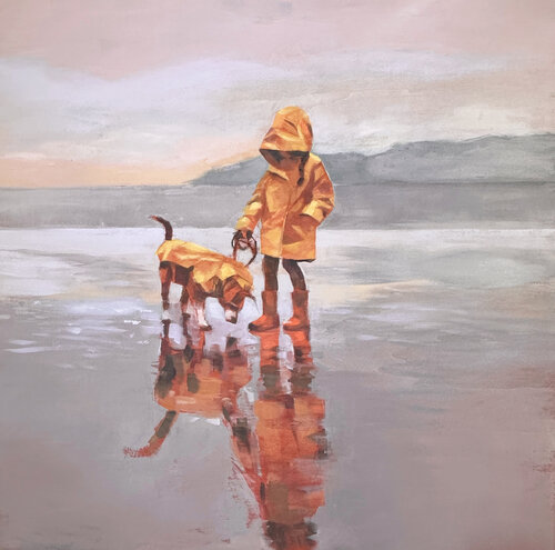 After the rain by Nicole S. Pousset, 絵画 for Sale on Singulart