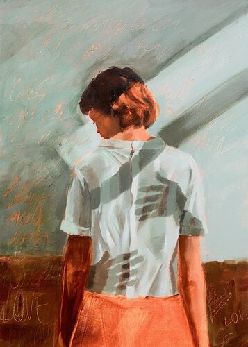 Stay a little longer par Nicole S. Pousset, Peinture en vente sur Singulart