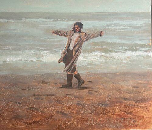 What the world needs now, is Love sweet Love de Nicole S. Pousset, Pintura a la venta en Singulart