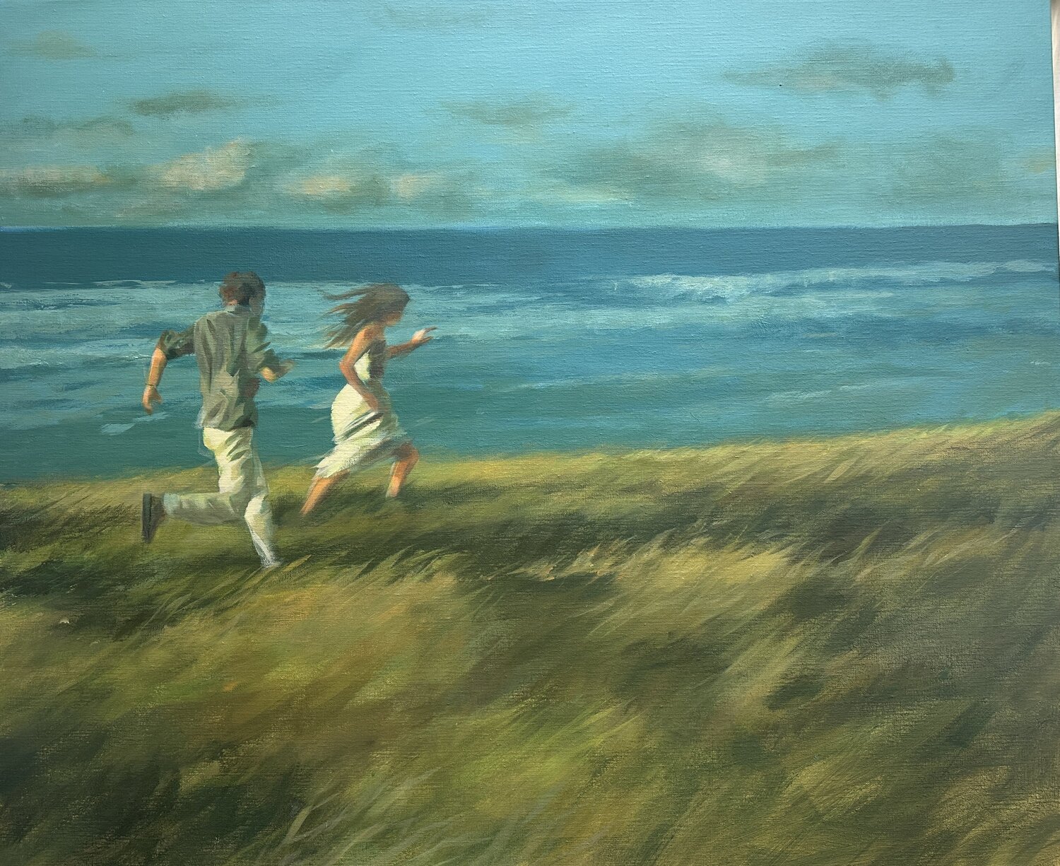 Joyfull Escape Nicole S. Pousset Pintura original en venta
