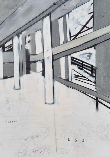 MACBA 1 di César Sanchez Gonzalez, Pittura in vendita su Singulart