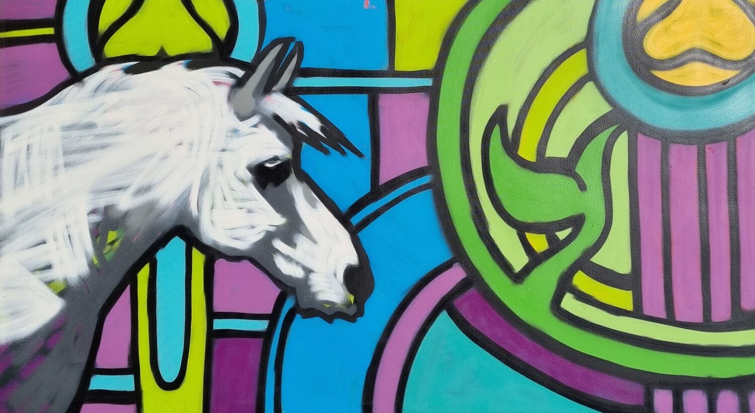 CABALLO DE MIS SUEÑOS César Sanchez Gonzalez Originalgemälde zu verkaufen