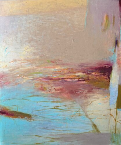 “Dissolved Light”/ Series “Color and Silence” von Helen Zuskina, Malerei kaufen auf Singulart
