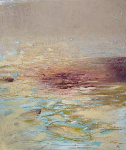 “Light Within”/ Series “Color and Silence” von Helen Zuskina, Malerei kaufen auf Singulart
