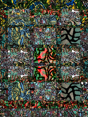 Design Pattern Series, No. 1. by John Hughley, デジタル for Sale on Singulart