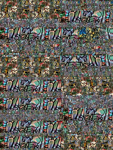 Design Pattern Np. 7 by John Hughley, デジタル for Sale on Singulart