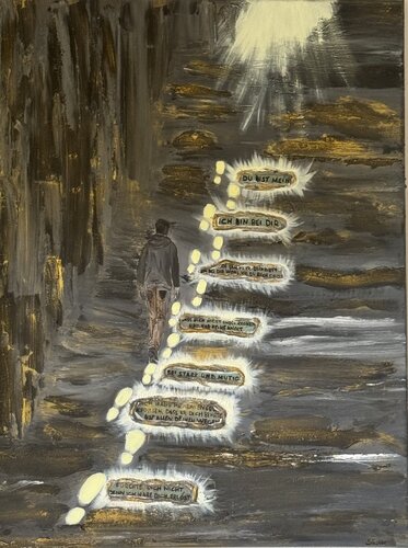 „Dein Wort“ de Elvira Süszer, Pintura a la venta en Singulart