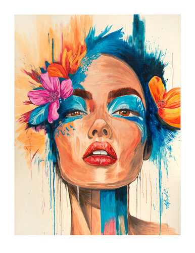 Seduction (Crowned Series) by Astrid Challita, Painting for Sale on Singulart