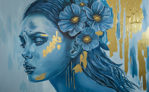 Lost (Crowned series) by Astrid Challita, 絵画 for Sale on Singulart