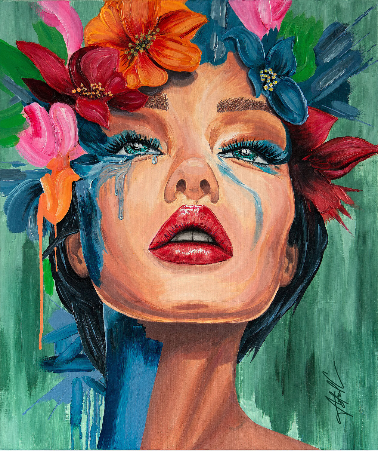 Resilience Astrid Challita Origineel schilderij te koop