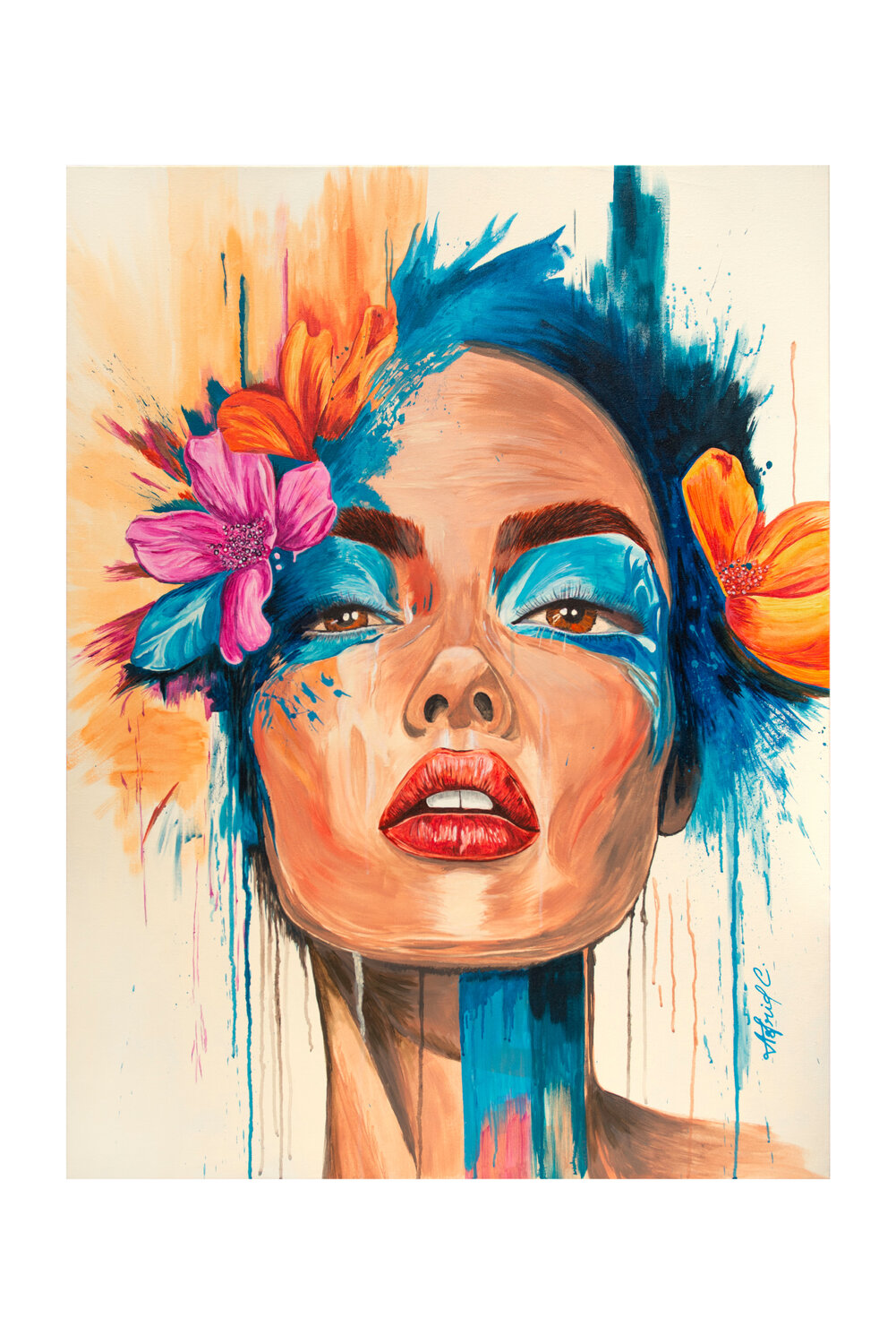 Seduction (Crowned Series) Astrid Challita Print for sale