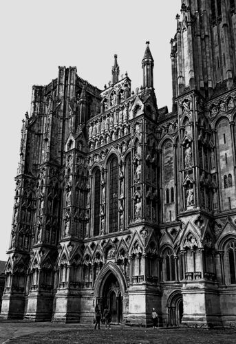 Gothic Facade - Grammar of Stillness IX by Laura Strat, Photography for Sale on Singulart