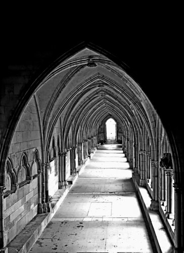 Silent Cloister - Grammar of Stillness X by Laura Strat, Photography for Sale on Singulart
