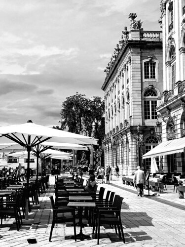 Morning Café - The Quiet Architecture Series by Laura Strat, Photography for Sale on Singulart