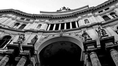 The Grand Arch - The Quiet Architecture Series by Laura Strat, Photography for Sale on Singulart