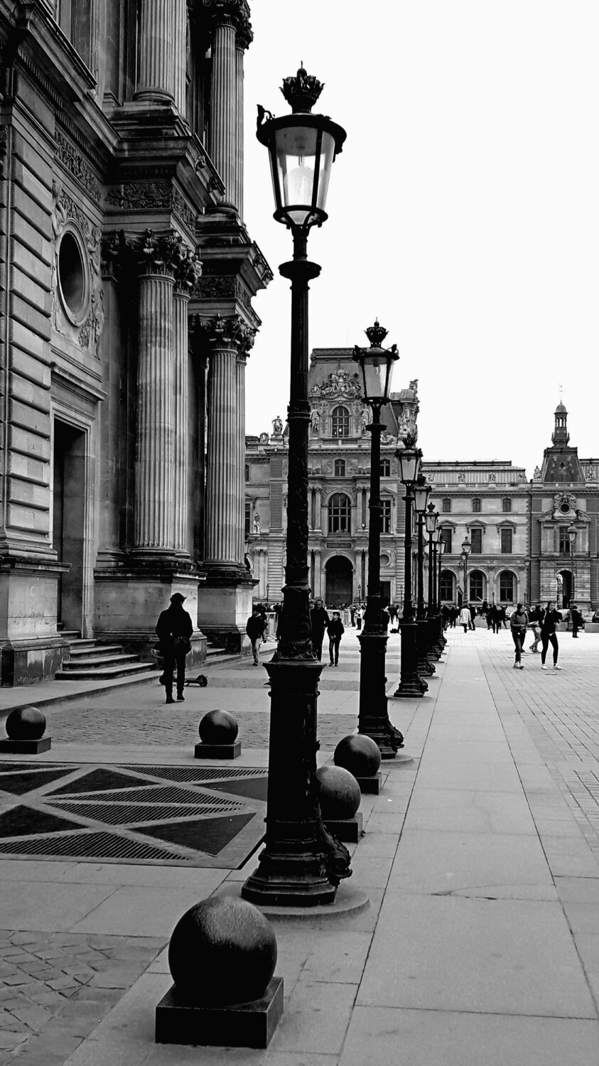 Quiet Morning in Paris - Quiet Architecture Series Laura Strat Photography for sale