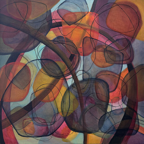 Psychedelic Seaweed di Kathy King, Pittura in vendita su Singulart