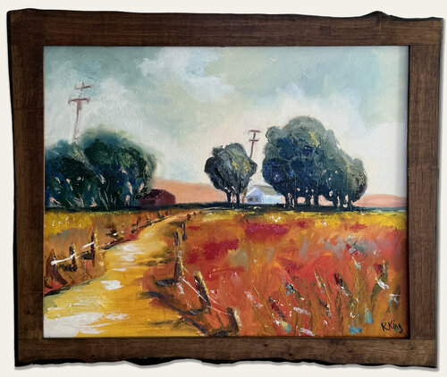 The Farm de Kathy King, Pintura a la venta en Singulart