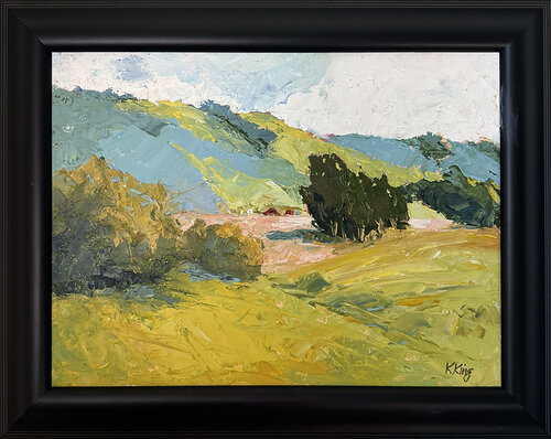 Rolling Hills di Kathy King, Pittura in vendita su Singulart