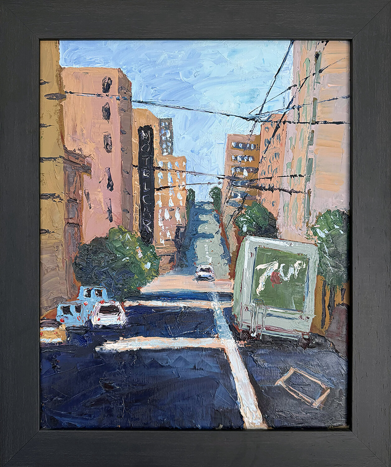 San Francisco Streets Kathy King Pintura original en venta