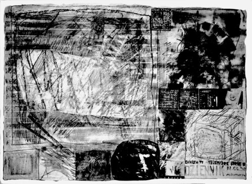 Tagebuch seite nr 13/ Dziennik str.13 by Mac Konopka, Drawing for Sale on Singulart