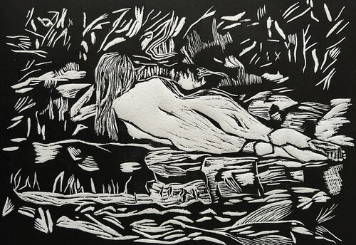 Into the woods III von Luciana Napchan, Malerei kaufen auf Singulart
