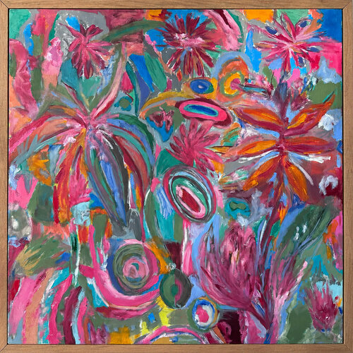 Florilegium I by Luciana Napchan, Painting for Sale on Singulart