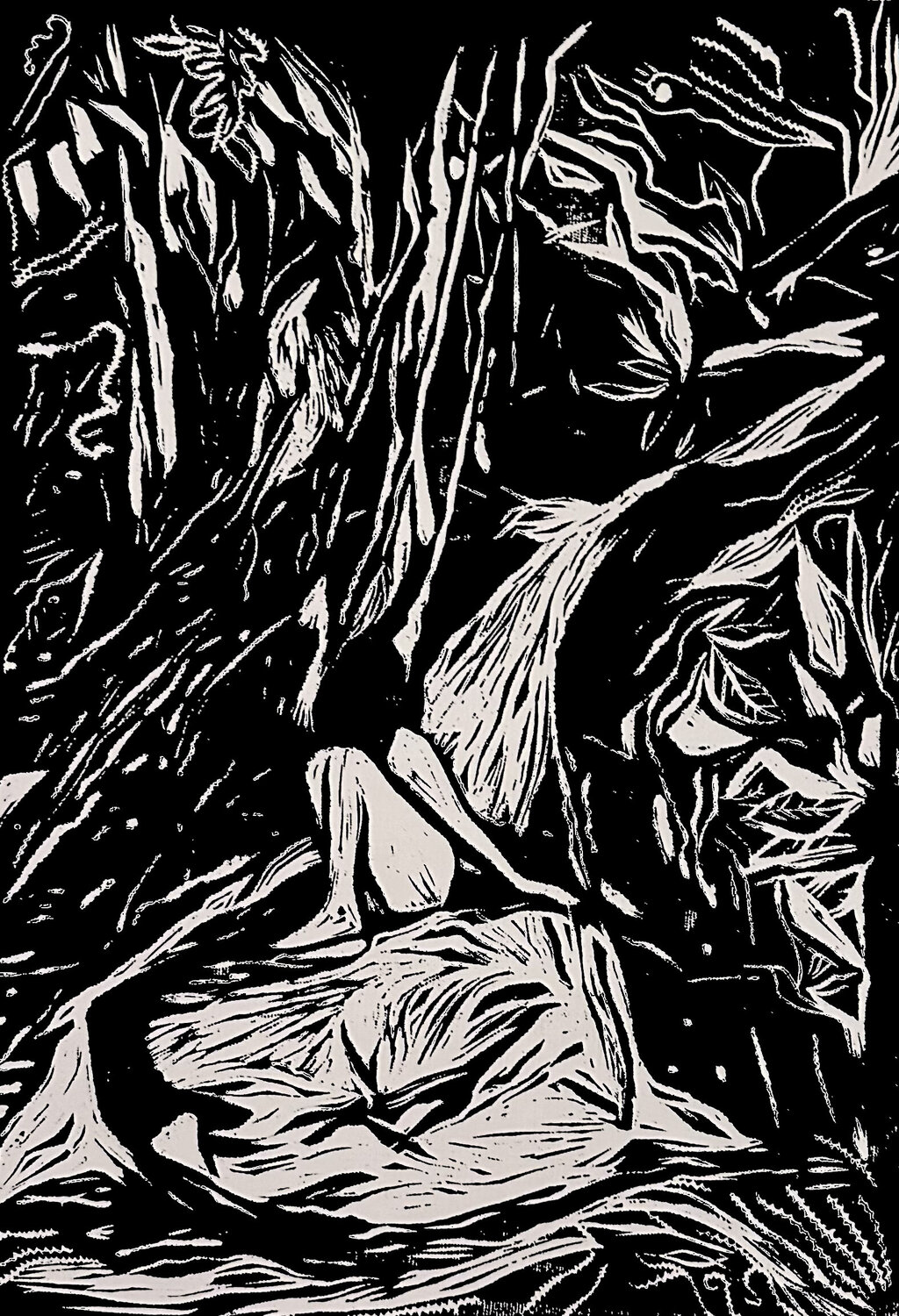 Into the woods IX Luciana Napchan Pintura original en venta