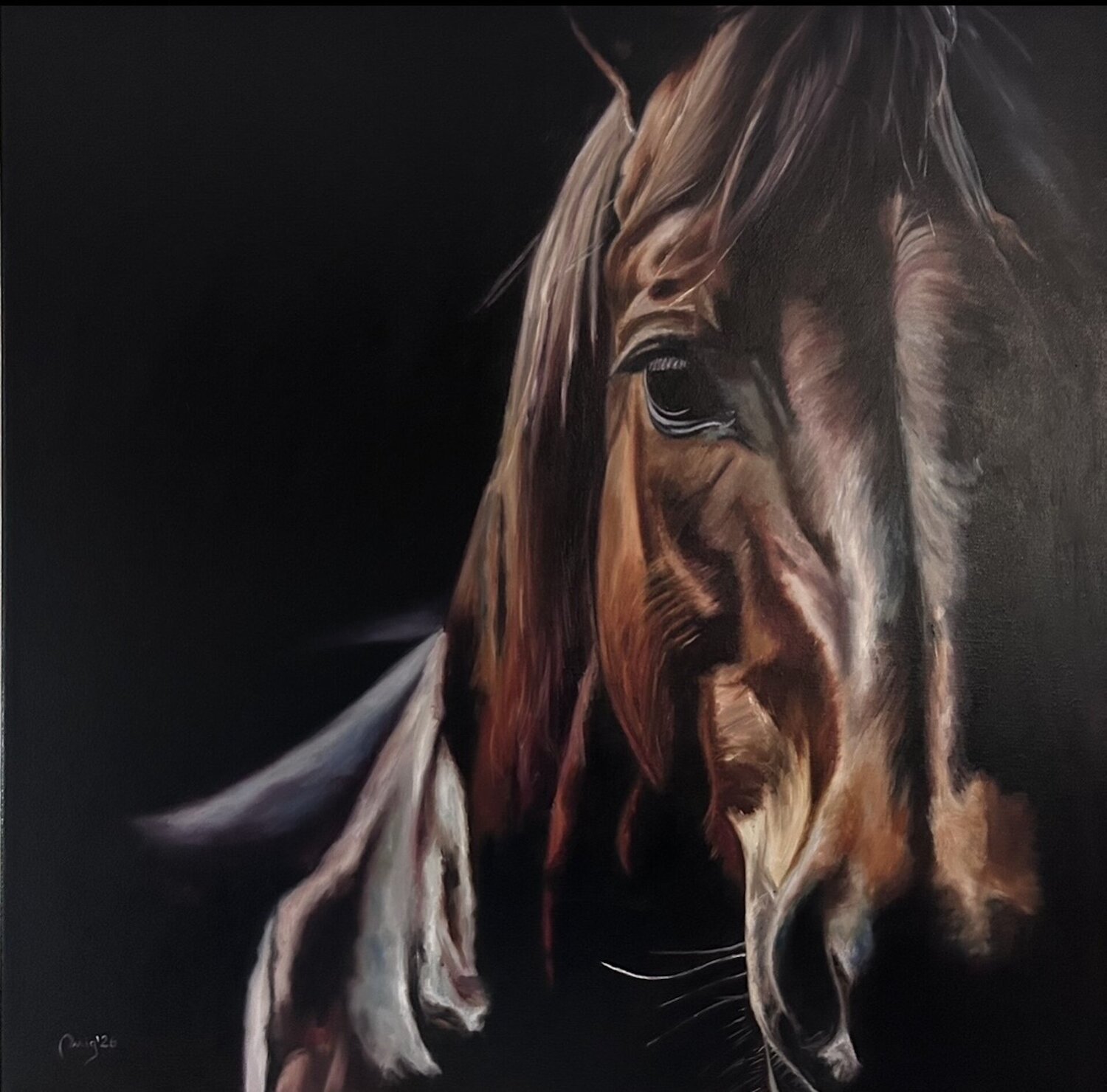 Presencia María Ignacia Muñoz Merino Origineel schilderij te koop