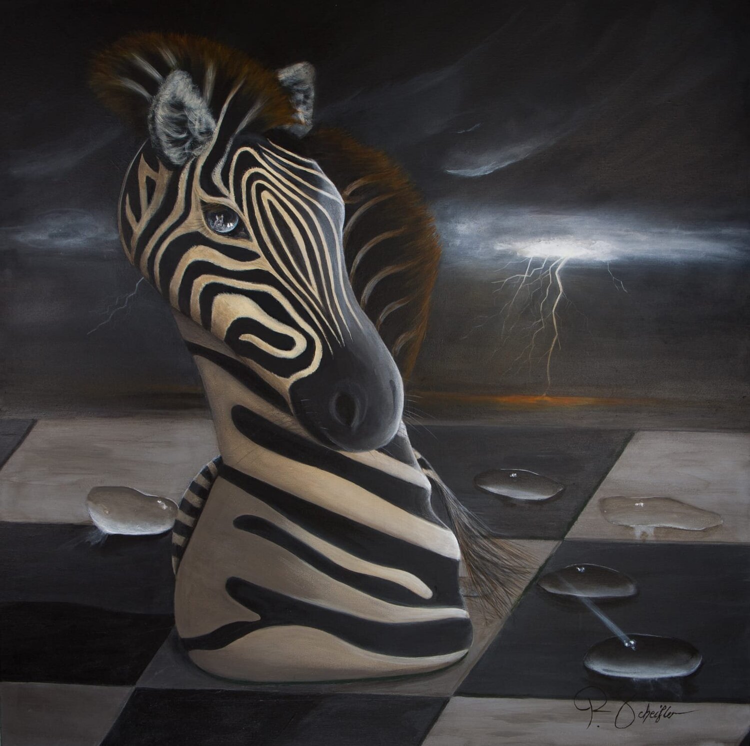 Lichtblick Ramona Scheifler Pintura original en venta