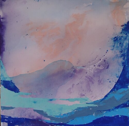 Meditazione de Luisella Caffieri, Pintura a la venta en Singulart