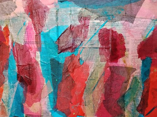 You can only go forward van Rivka Karasik, Schilderij te koop op Singulart