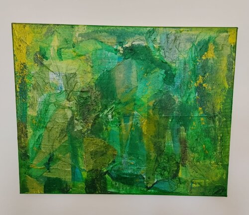 Some days are green par Rivka Karasik, Peinture en vente sur Singulart