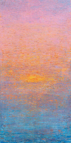 Infinite Glow: Ocean Light von Galina Vasiljeva, Malerei kaufen auf Singulart