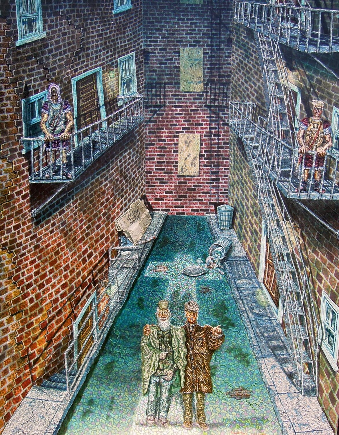 There Were Three Witnesses Stephen Vattimo Original painting for sale