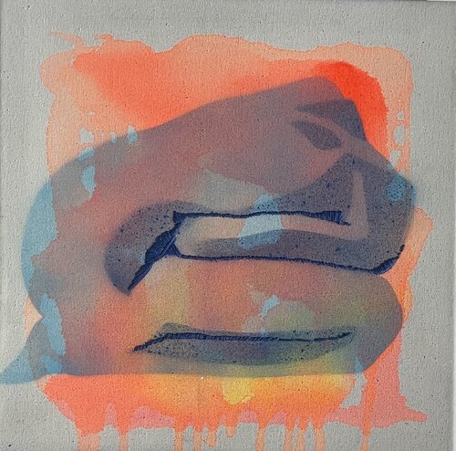Encogerse by Maria Castro Zuzuarregui, Painting for Sale on Singulart