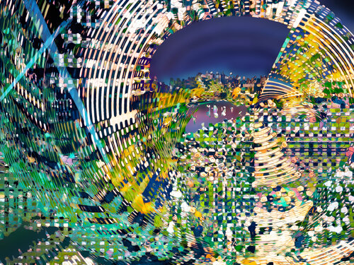 Hollywood Bowl di Reed Hearne, Fotografia in vendita su Singulart
