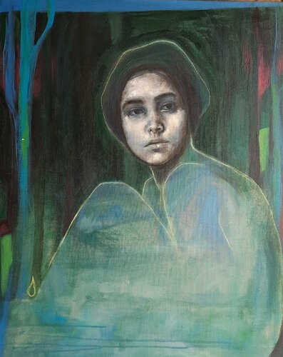 Au bord van Sandra Quintin, Schilderij te koop op Singulart