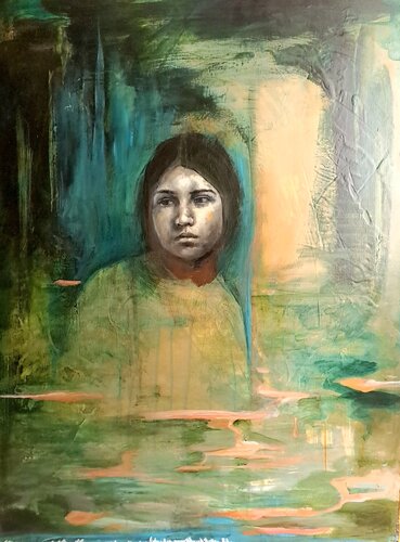 A(e)ntre by Sandra Quintin, Painting for Sale on Singulart