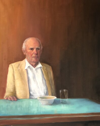 Au Bistrot by JACQUELINE FADDA, Painting for Sale on Singulart